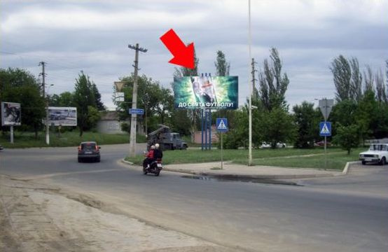 Щит 6x3,  ул. Карпинского - ул. Кальмиусская (ТЦ "Амстор")