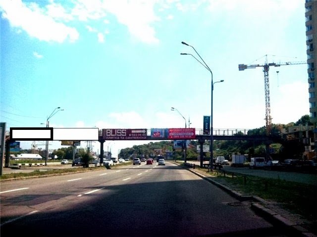 Міст 8x2,  ул.Саперно-Слабодская (№1), в напр. Южного моста